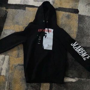 Scarface hoodie, good condition.